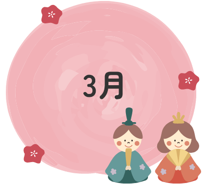 3月