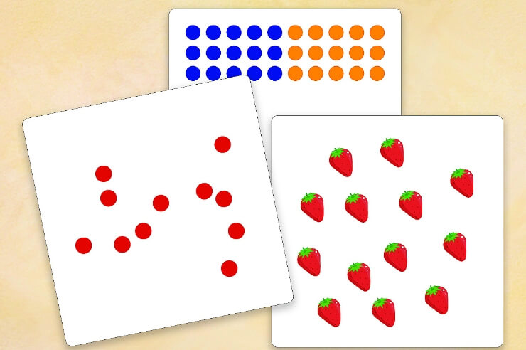 算数（ドッツカード）