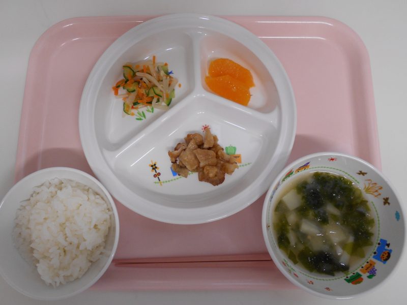 平成最後のお給食です(^^♪