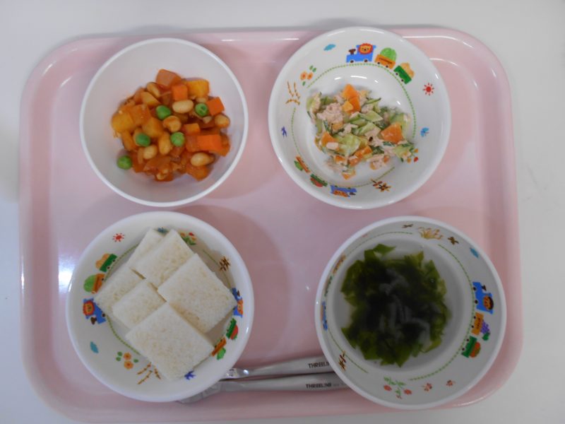 今日のお給食です♪