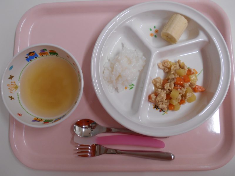 今日の離乳食です(^^♪