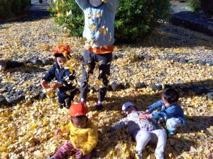 園ブログ　公園遊び🛝🍂