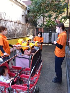 園ブログ  避難訓練⛑春のお散歩🌷