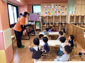 園ブログ　朝の会☀️給食の様子🍙