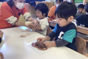 園ブログ　11月の食育活動🍄