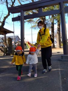 園ブログ　みんなで初詣🎍⛩️