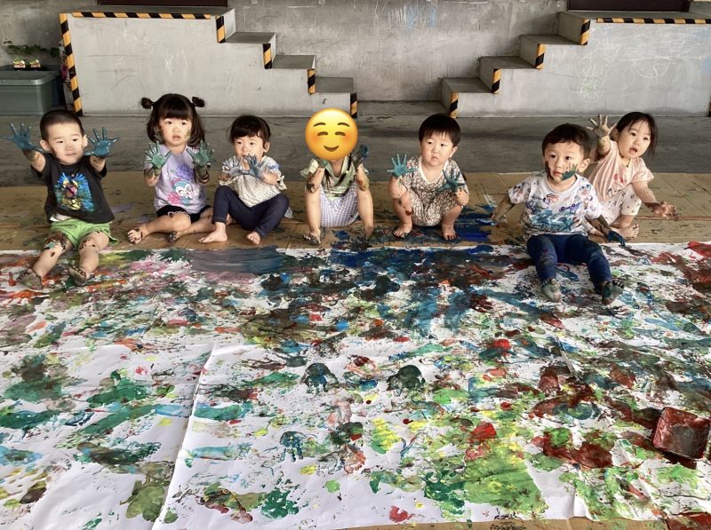 園ブログ　ボディペインティング🎨