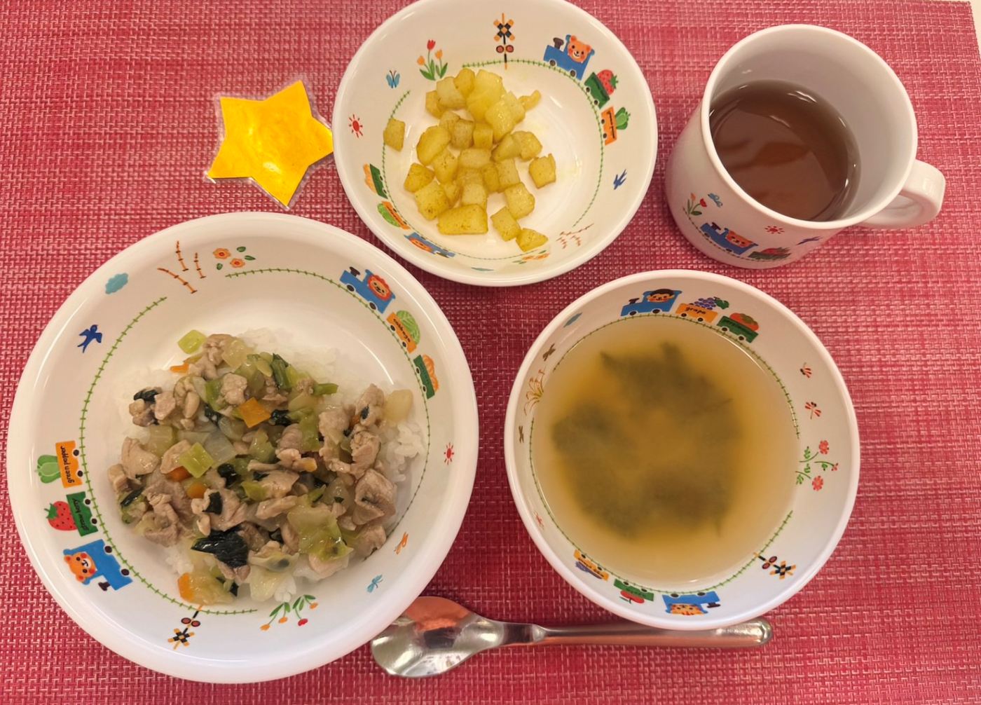 【10月3日㈯の給食】