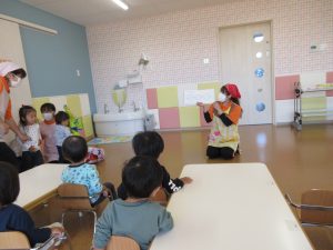読み聞かせの様子?