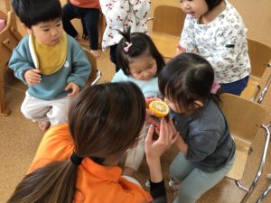 食育&クリスマス会がありました🍊🎄