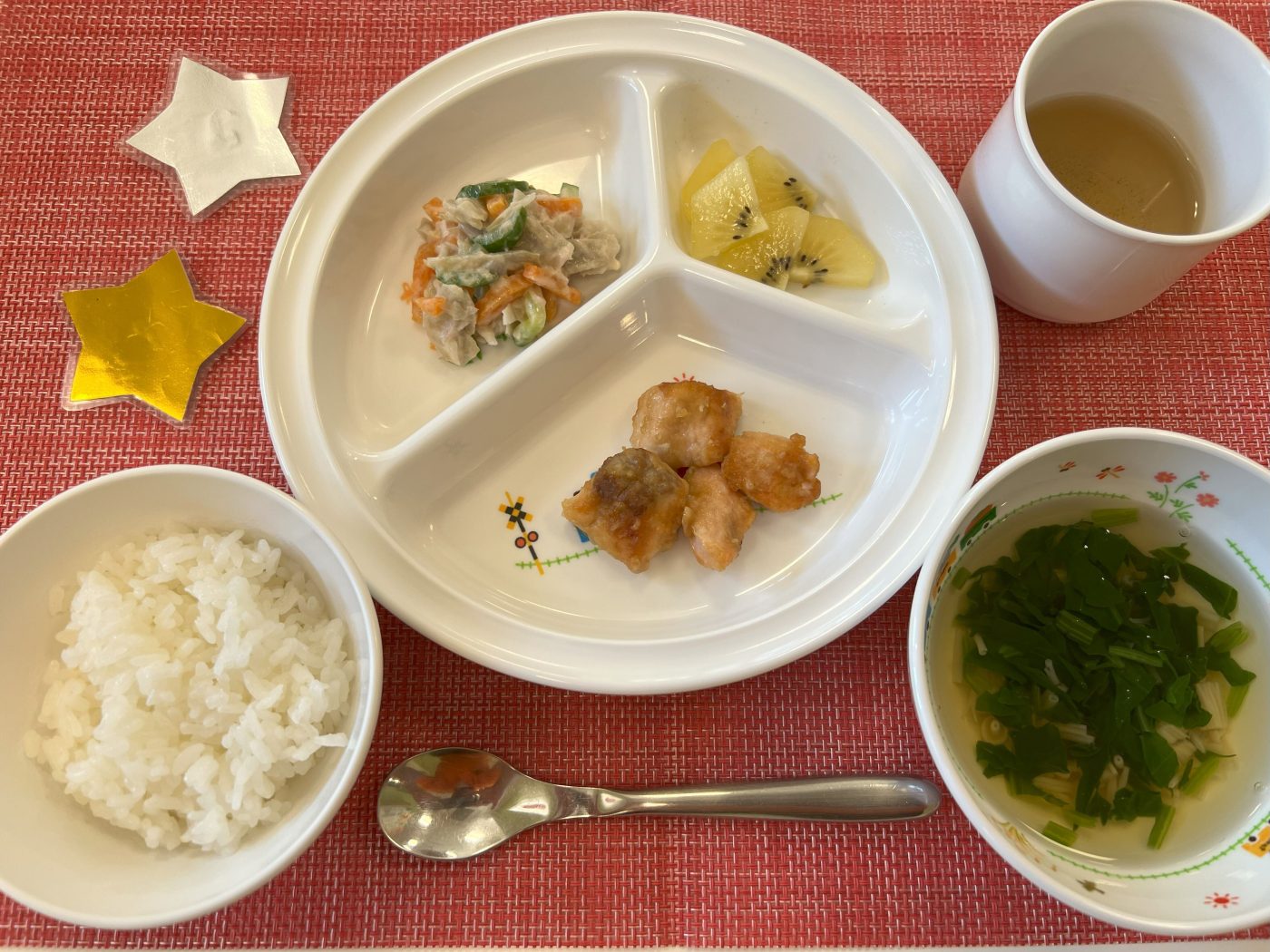【10月2日㈬の給食・おやつ】