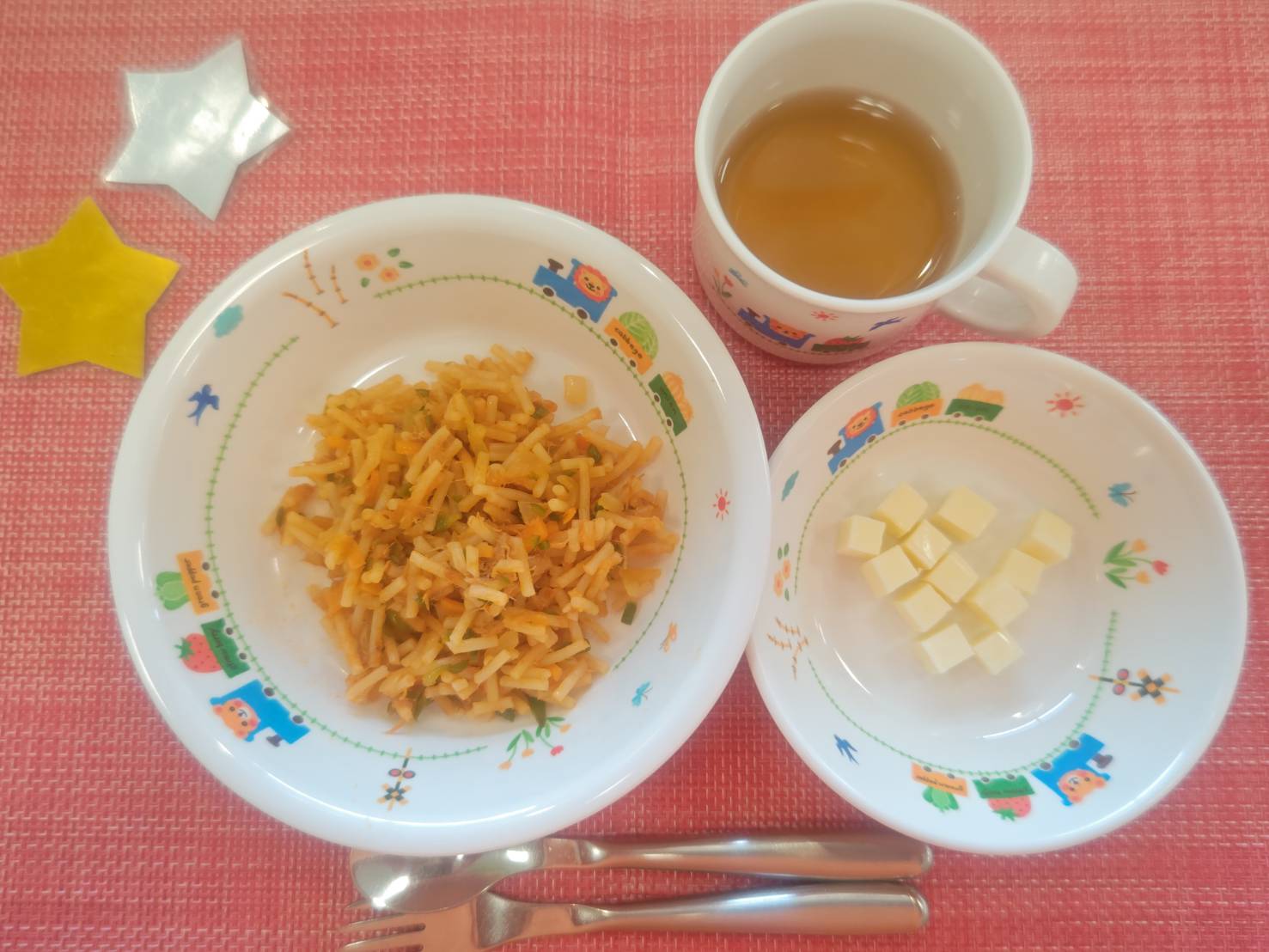 【7月12日㈯の給食・おやつ】
