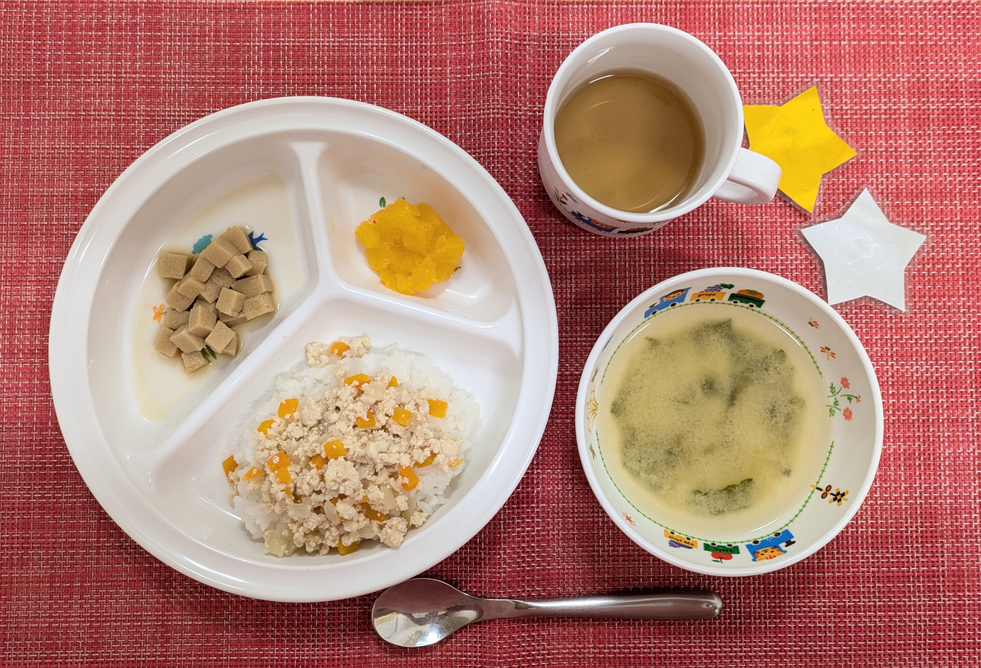 【７月14日㈪の給食・おやつ】
