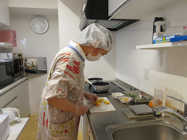 調理スタッフ・池田 奏子 調理員について