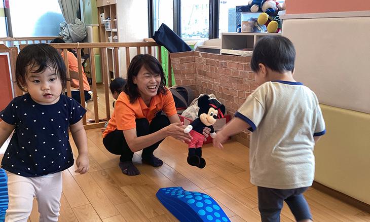保育スタッフ・<small></small> まほ 先生について