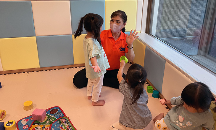 保育士・<small></small> たかこ 先生について