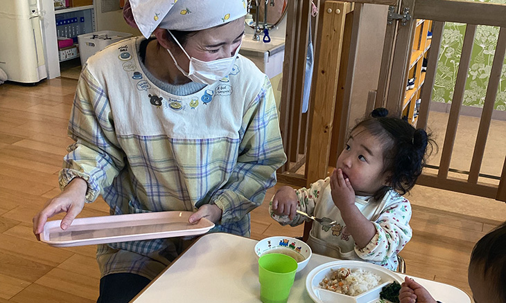 調理スタッフ・<small></small> しの 調理員について