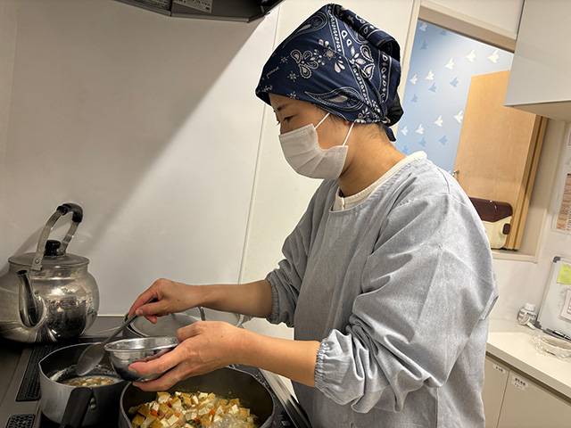 調理スタッフ・<small></small> じゅんこ 調理員について