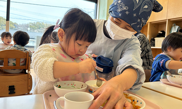 調理スタッフ・川股 純子 調理員について