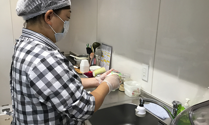 調理スタッフ・<small></small> まゆみ 調理員について