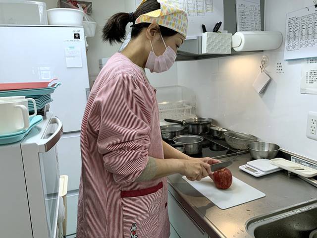 調理スタッフ・<small></small> まゆこ 調理員について