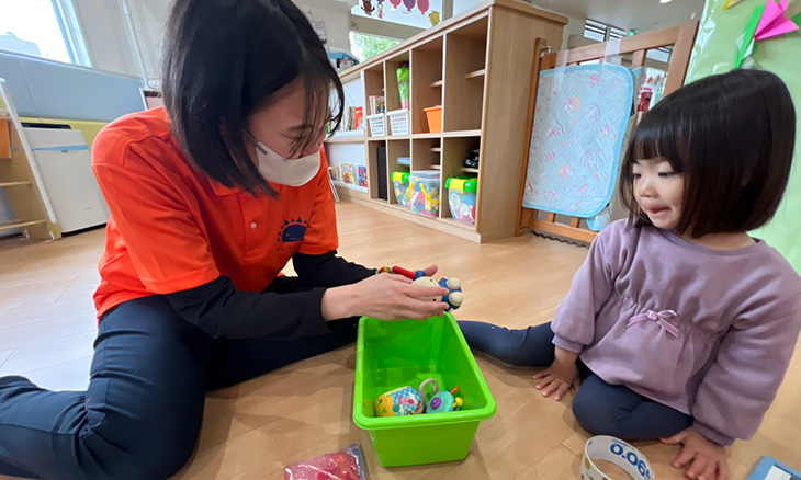 保育スタッフ・<small></small> ちあき 先生について