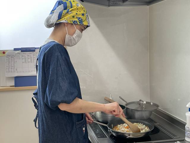 調理スタッフ・中野 悦味 調理員について