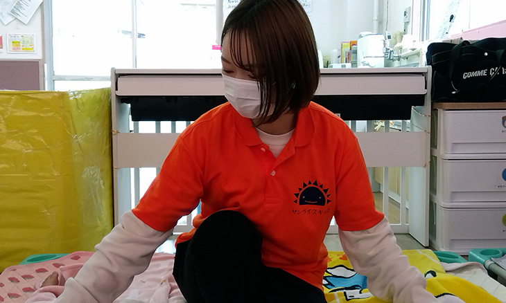 保育士・<small></small> あやめ 先生について