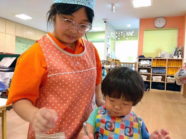 保育士・横井 千裕 先生について