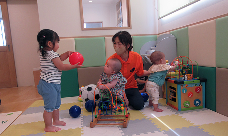 看護師・<small></small> りえ 先生について