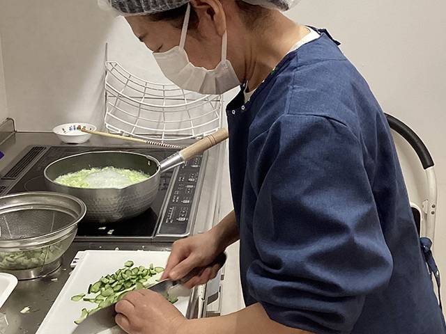 調理スタッフ・<small></small> のりこ 調理員について