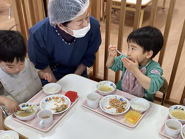 調理スタッフ・<small></small> のりこ 調理員について