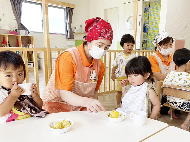 保育士・落合 満智子 先生について