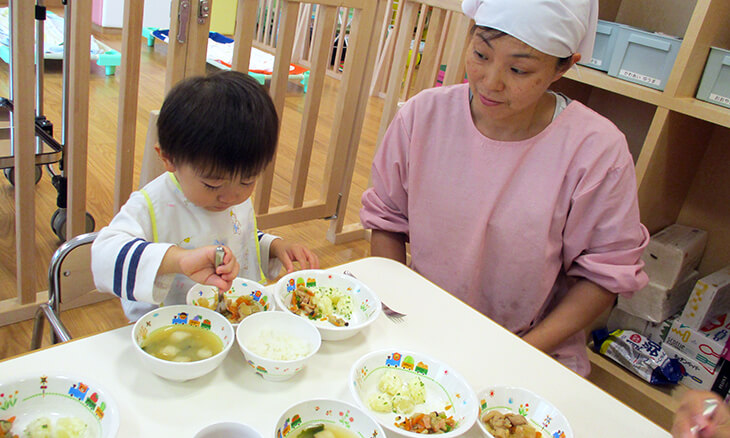 栄養士・水上 由紀子 調理員について