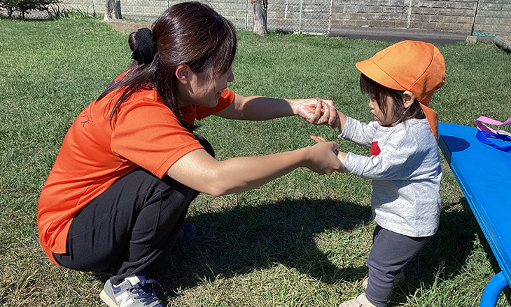 保育士・<small></small> まゆ 先生について