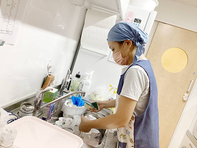 調理スタッフ・<small></small> りえ 調理員について