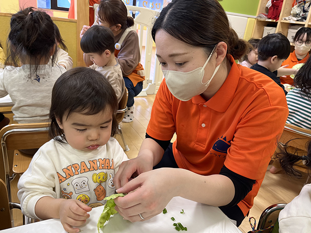 保育士・<small></small> りの 先生について