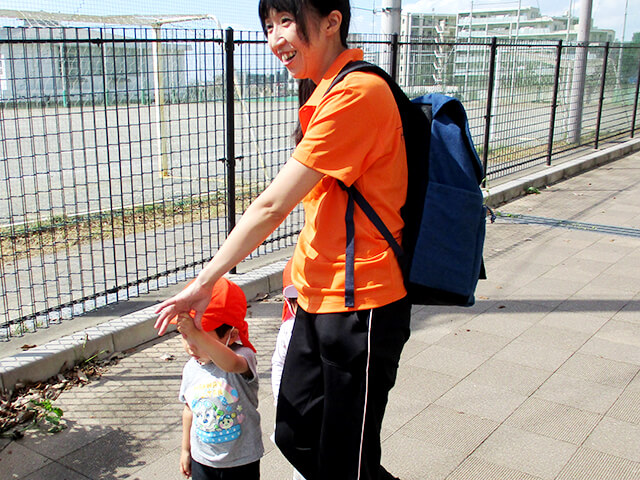 保育士・<small></small> れいこ 先生について