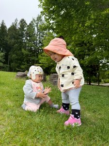 お散歩の様子です