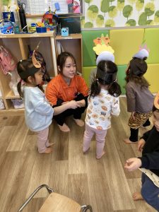 鬼が来たよー！