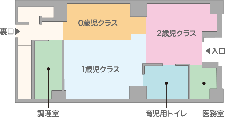 白山園見取り図