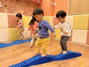 運動遊び楽しいなぁ??