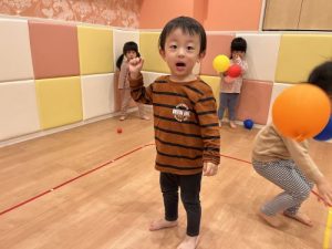 クリスマス会の練習を頑張っています?