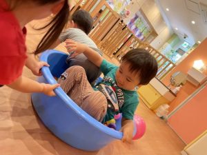 園内でも元気いっぱいです！