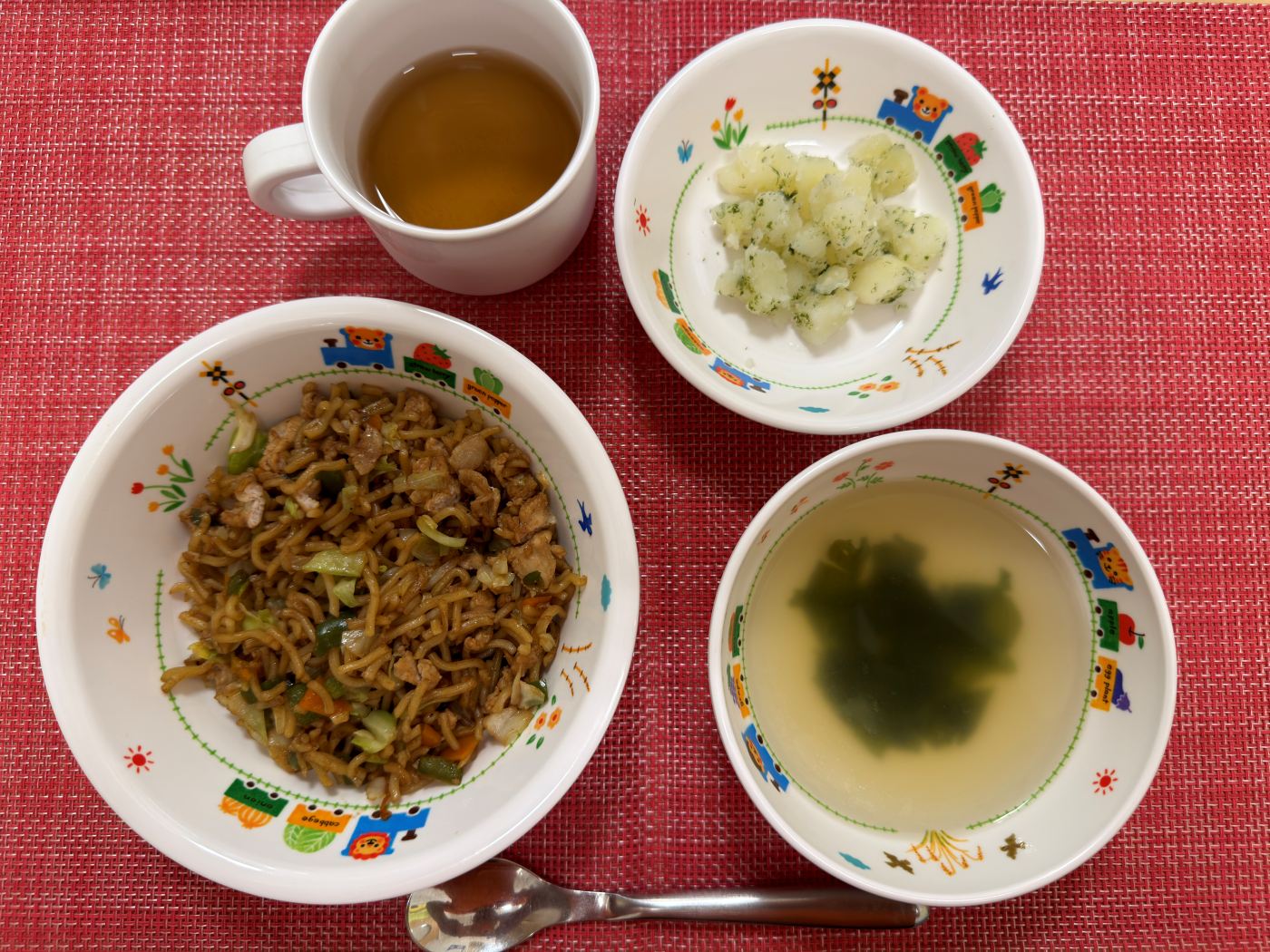 【9月2日㈬の給食・おやつ】