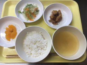 1月18日（土）の給食