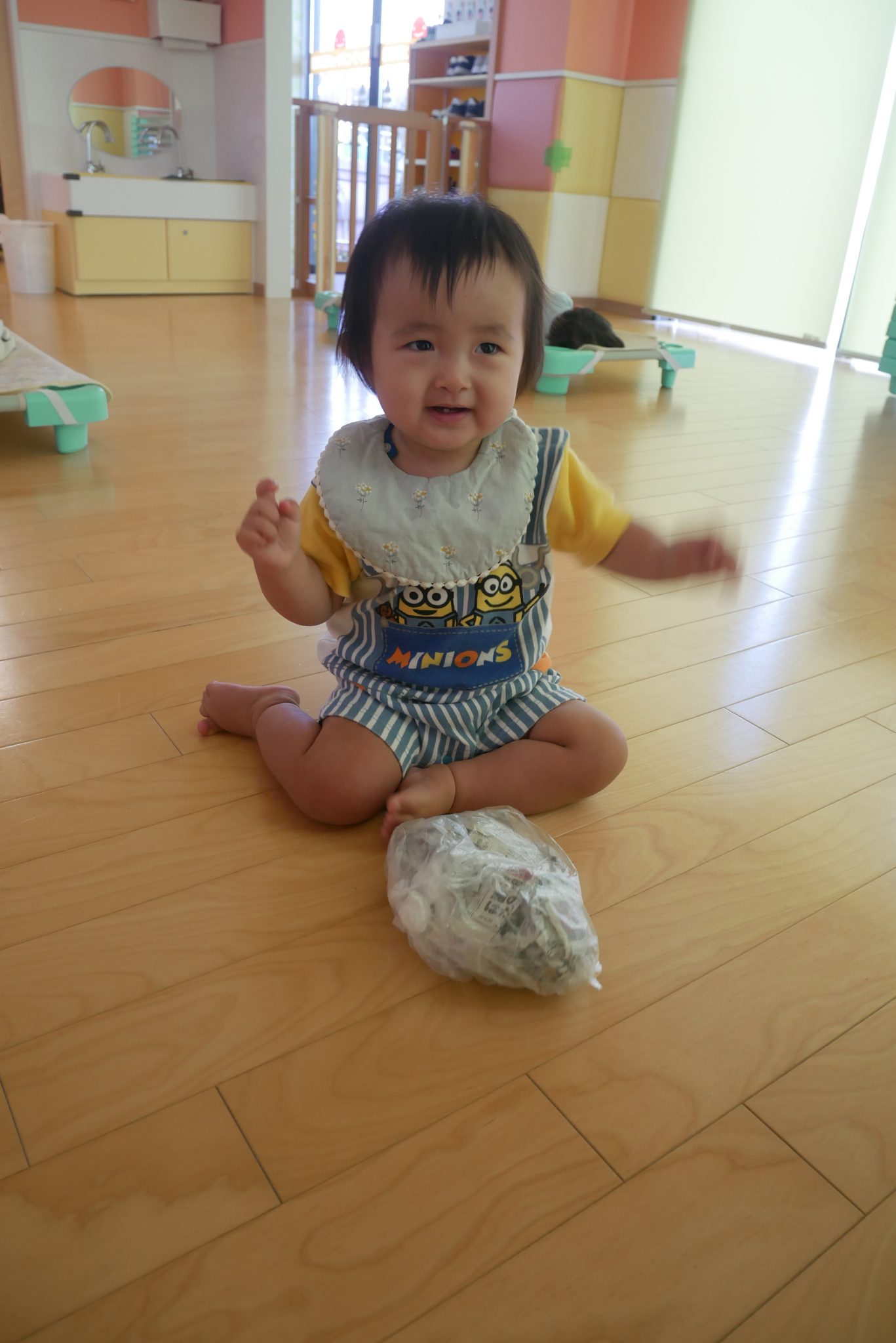 園ブログ     水遊びが始まりました?