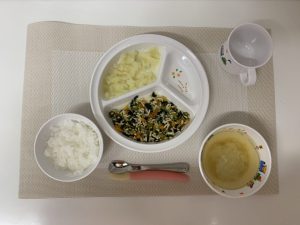 1月25日（水）の給食・おやつ