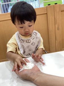 小麦粉粘土遊び🖐️😋🖐️