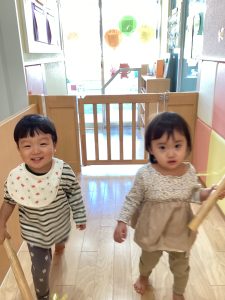 夕方の室内遊びの様子🥳🎶